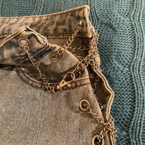 Rocker chic Colorful Natalie jeans Size M - Picture 2 of 12